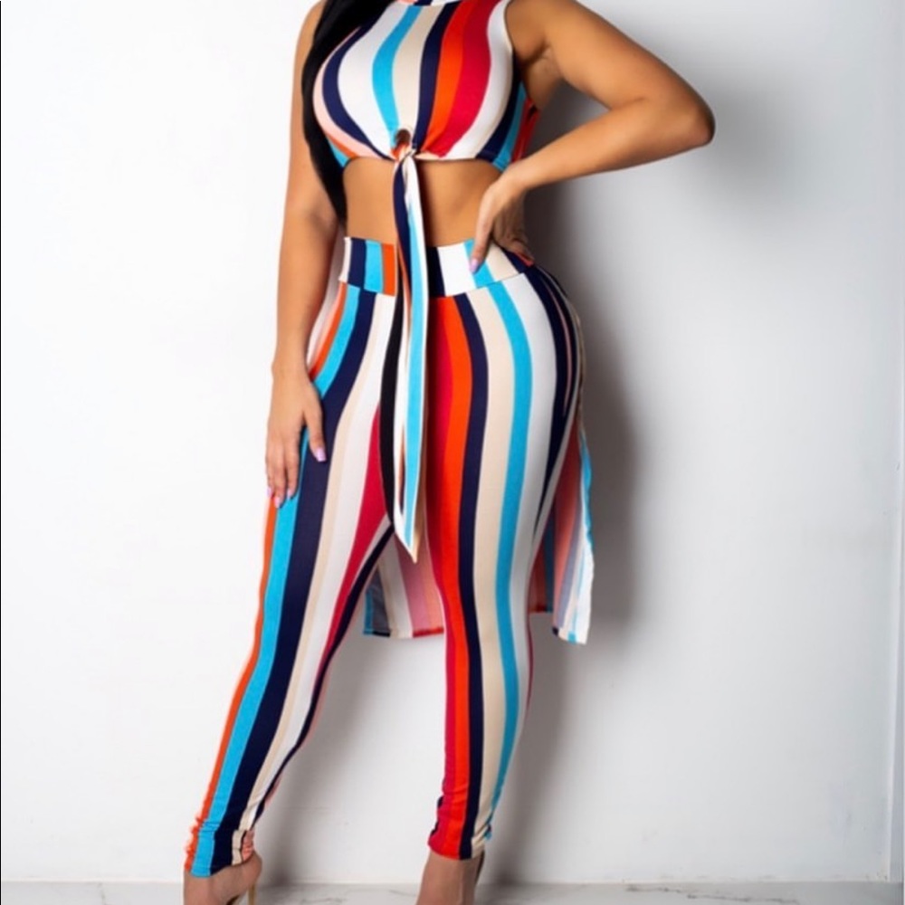 Stripped crop set